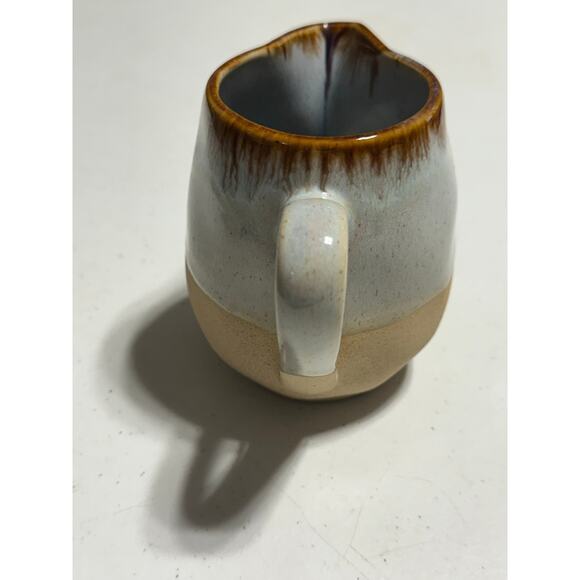 Pottery Creamer Drip Glaze - Picture 2 of 7